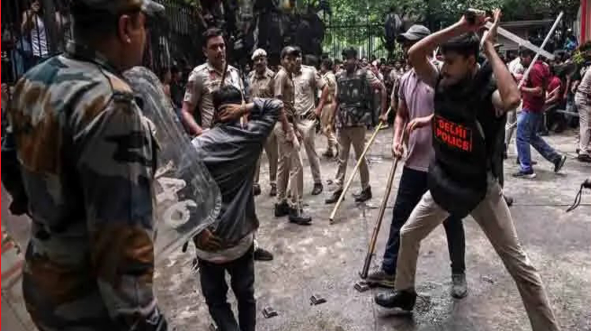 রণক্ষেত্র দিল্লি, বন্ধ ইন্টারনেট