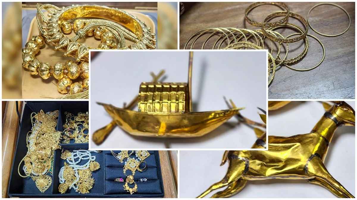 হাসিনার লকারে বিপুল স্বর্ণালঙ্কার