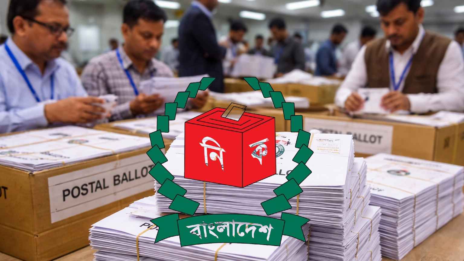 রিটার্নিং কর্মকর্তাদের হাতে পৌঁছেছে ৮ লাখ ৮৩ হাজার পোস্টাল ভোট
